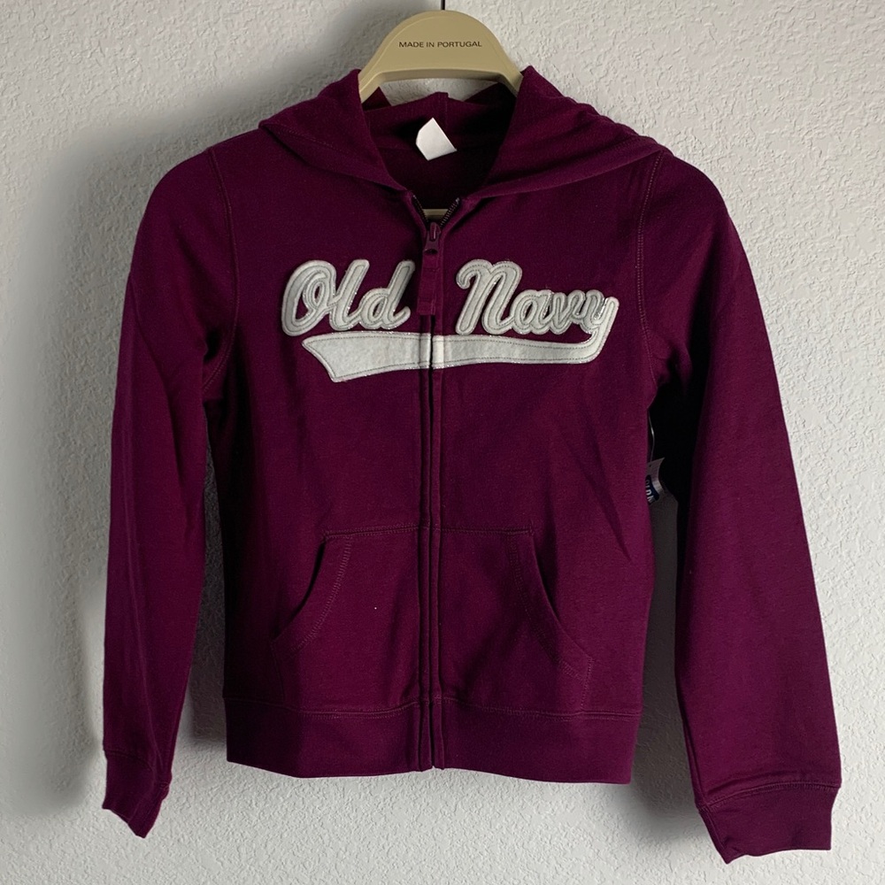 Old Navy Kids Burgundy Hoodie